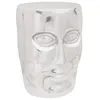 Image de Tabouret argent 33x33x45 cm Aluminium