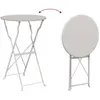 Image de vidaXL, Table de jardin + table de balcon, Cristina (50 x 50 x 71 cm)
