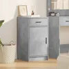 Image de Buffet Gris Béton 40x41x75 cm Bois d ingénierie