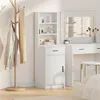 Image de Highboard Blanc 40x41x135 cm en bois d ingénierie