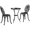 Image de vidaXL, Table de jardin + table de balcon, Meubles de jardin (53 x 53 x 70.50 cm)