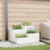 Image de Jardinière 100x100x60 cm Acier Blanc
