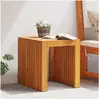 Image de vidaXL, Table d'appoint + desserte de jardin, Harlem