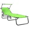 Image de Lot de 1 chaise longue GENERIQUE L. 56 cm H. 81 cm en metal pliable