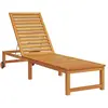 Image de vidaXL, Chaise longue, Devin 2x sun lounger (202 cm)