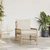 Image de Chaise de jardin - Lot de 1 - Rotin - Extérieur - H. 77 cm