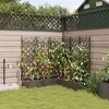 Image de Jardinières avec système d irrigation en 5 pcs Marron