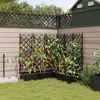 Image de Jardinières avec Système d Irrigation 5 pcs Noir