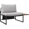 Image de vidaXL, Table de jardin + table de balcon, Konrad (100 x 55 x 70 cm)