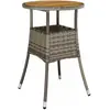 Image de vidaXL, Table de jardin + table de balcon, Satonilla (Tisch 60 x 75 cm) (80 x 60 x 75 cm)
