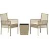 Image de vidaXL, Table de jardin + table de balcon, Table de thé (41.50 x 41.50 x 44 cm)