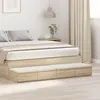 Image de Armoire de lit en chêne Sonoma 140x36,5x16,5 cm en bois d ingénierie