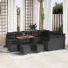 Image de Salon de jardin modulable GENERIQUE rotin 13 pieces 110 x 55 x 110 cm