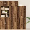 Image de Armoire de Rangement Bois Vieilli 70x42.5x225 cm Bois d ingénierie, Armoire Murale Bois Vieilli 70x42.5x40 cm Bois d ingénierie