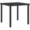 Image de vidaXL, Table de jardin + table de balcon, Thiago (160 x 80 x 73 cm)
