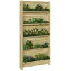 Image de vidaXL, Support pour plantes + escalier de fleurs, Cade