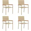 Image de vidaXL, Chaises de jardin, Misael