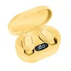 Image de Ecouteurs E7S Ecran LED Bluetooth 5.0 YE-Jaune