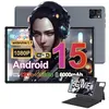 Image de Tablette Tactiles 10,1" Android 15 256Go Octa-Core Etui de protection Gris