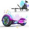 Image de Pack Hoverboard rose et Hoverkart noir - RCB - Cadeau Super pour les Enfants