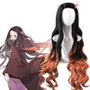 Image de Perruques Demon Slayer Kamado Nezuko Cosplay Marron