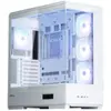 Image de Zalman GHE P50 DS ATX Boîtier en verre trempé Panoramic View - Blanc (ATX, mATX, Mini-ITX), Boîtier PC, Blanc