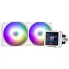 Image de Zalman KOI ALPHA2 DS 240mm AIO - White, Refroidissement liquide CPU, Blanc
