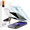 Image de Spigen Glas.tR Ez Fit (2 pcs, Google Pixel 9, Google Pixel 9 Pro), Téléphone portable : film de protection, Transparent, Noir