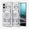 Image de Spigen Ultra Hybrid Zero One MagSafe (Samsung Galaxy S25 Edge), Coque pour téléphone portable, Transparent, Blanc