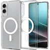 Image de Spigen - Ultra Hybrid MagSafe - Samsung Galaxy S25 Edge - Clear / White (Samsung Galaxy S25 Edge), Coque pour téléphone portable, Transparent, Blanc