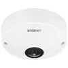 Image de Hanwha Vision WiseNet Q QNF-8010 - Caméra de surveillance réseau - dôme - intérieur - couleur (Jour et nuit) - 6 MP - 2048 x 2048 - Focale fixe - composite - LAN 10/100 - MJPEG, H.264, H.265 - PoE Class 3