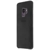 Image de Samsung Alcantara Cover EF-XG960 - Coque de protection pour téléphone portable - alcantara - noir - pour Galaxy S9, S9 Deluxe Edition