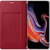 Image de Samsung Leather Wallet Cover EF-WN960 - Étui à rabat pour téléphone portable - cuir de veau - rouge - pour Galaxy Note9, Note9 Enterprise Edition, Note9 Ultimate Edition