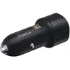 Image de Samsung double chargeur de voiture, Adaptateur pour véhicule, Noir