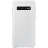 Image de Samsung Leather Cover (Samsung Galaxy S10), Coque pour téléphone portable, Blanc