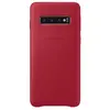 Image de Samsung Leather Cover (Samsung Galaxy S10), Coque pour téléphone portable, Rouge