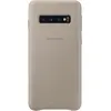 Image de Samsung Leather Cover (Samsung Galaxy S10), Coque pour téléphone portable, Gris