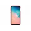 Image de Housse en cuir Samsung EF-VG970 - Coque de protection pour téléphone portable - cuir - rouge - pour Galaxy S10e, S10e (Unlocked), S10e Enterprise Edition