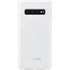 Image de Samsung LED Back Cover (Samsung Galaxy S10), Coque pour téléphone portable, Blanc