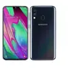 Image de Samsung Galaxy A40 - 4G smartphone - double SIM - RAM 4 Go / Mémoire interne 64 Go - microSD slot - écran OEL - 5.9" - 2340 x 1080 pixels - 2x caméras arrière 16 MP, 5 MP - front camera 25 MP - noir