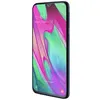 Image de Samsung Galaxy A40 - Enterprise Edition - 4G smartphone - double SIM - RAM 4 Go / Mémoire interne 64 Go - microSD slot - écran OEL - 5.9" - 2340 x 1080 pixels - 2x caméras arrière 16 MP, 5 MP - front camera 25 MP - noir