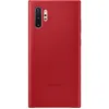 Image de Samsung Leather Cover EF-VN975 - Coque de protection pour téléphone portable - cuir - rouge - pour Galaxy Note10+, Note10+ 5G