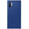 Image de Samsung Leather Cover EF-VN975 - Coque de protection pour téléphone portable - cuir - bleu - pour Galaxy Note10+, Note10+ 5G