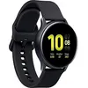 Image de Samsung Galaxy Watch Active2 40 mm Boîtier aluminium noir Bracelet Sport noir [Wi-Fi] en occasion ou reconditionné