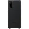 Image de Samsung Leather Cover (Samsung Galaxy S20), Coque pour téléphone portable, Noir