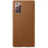 Image de Samsung Leather Cover (Samsung Galaxy Note 20, Samsung Galaxy Note 20 5G), Coque pour téléphone portable, Marron