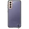 Image de Samsung Couverture protectrice transparente (Samsung Galaxy S21), Coque pour téléphone portable, Noir