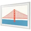 Image de Cadre Samsung The Frame 55'' VG-SCFA55WTCXC Blanc Biseauté