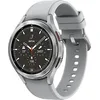 Image de Samsung Galaxy Watch 4 Classic 46 mm Boîtier acier inoxydable argent Bracelet silicone argent [Wi-Fi] en occasion ou reconditionné