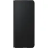Image de Samsung Couverture en cuir (Samsung Galaxy Z Fold3), Coque pour téléphone portable, Noir